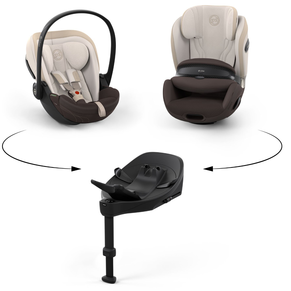 Cybex Base S i-Size Base – voor Cloud S, Sirona S & Anoris S Airbag