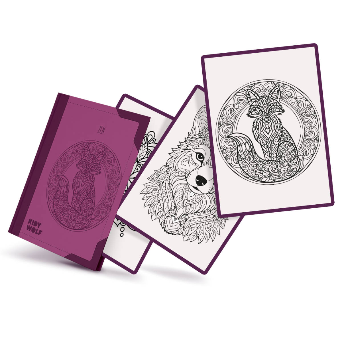 Kidywolf Navulset voor Kidydraw Pad