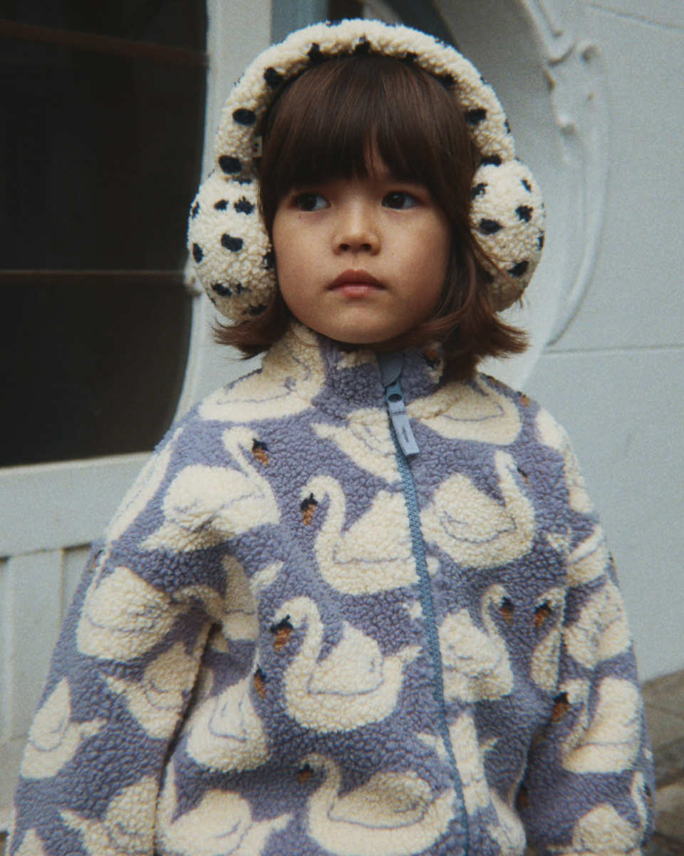 Konges Sløjd Jody Teddy Fleece Jas, 9M-4Y