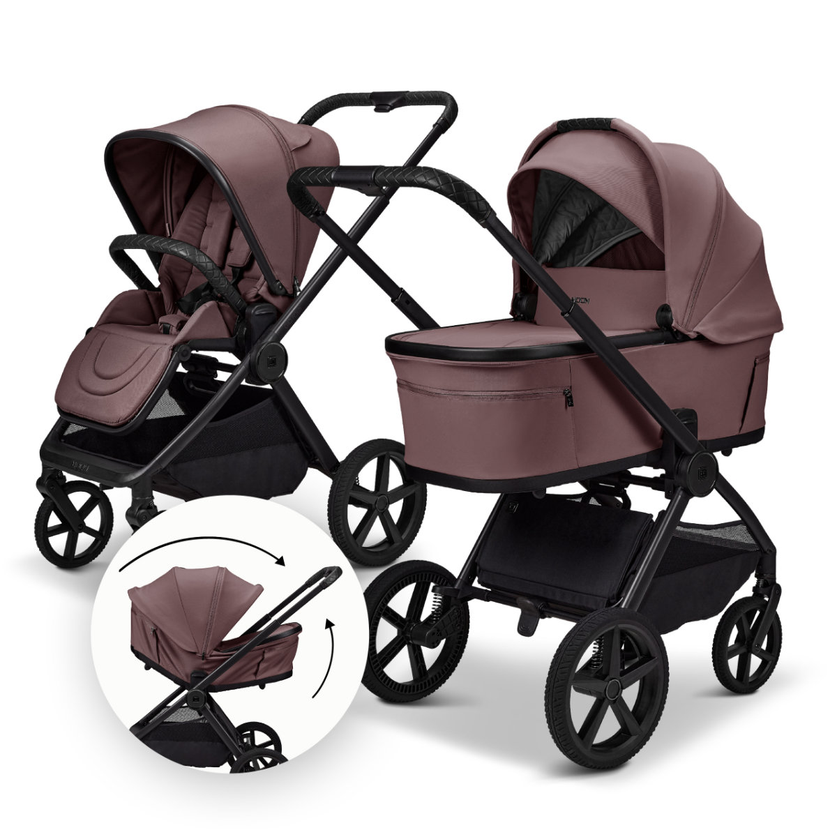 Moon Gio Fold Kinderwagen 2-in-1 2026
