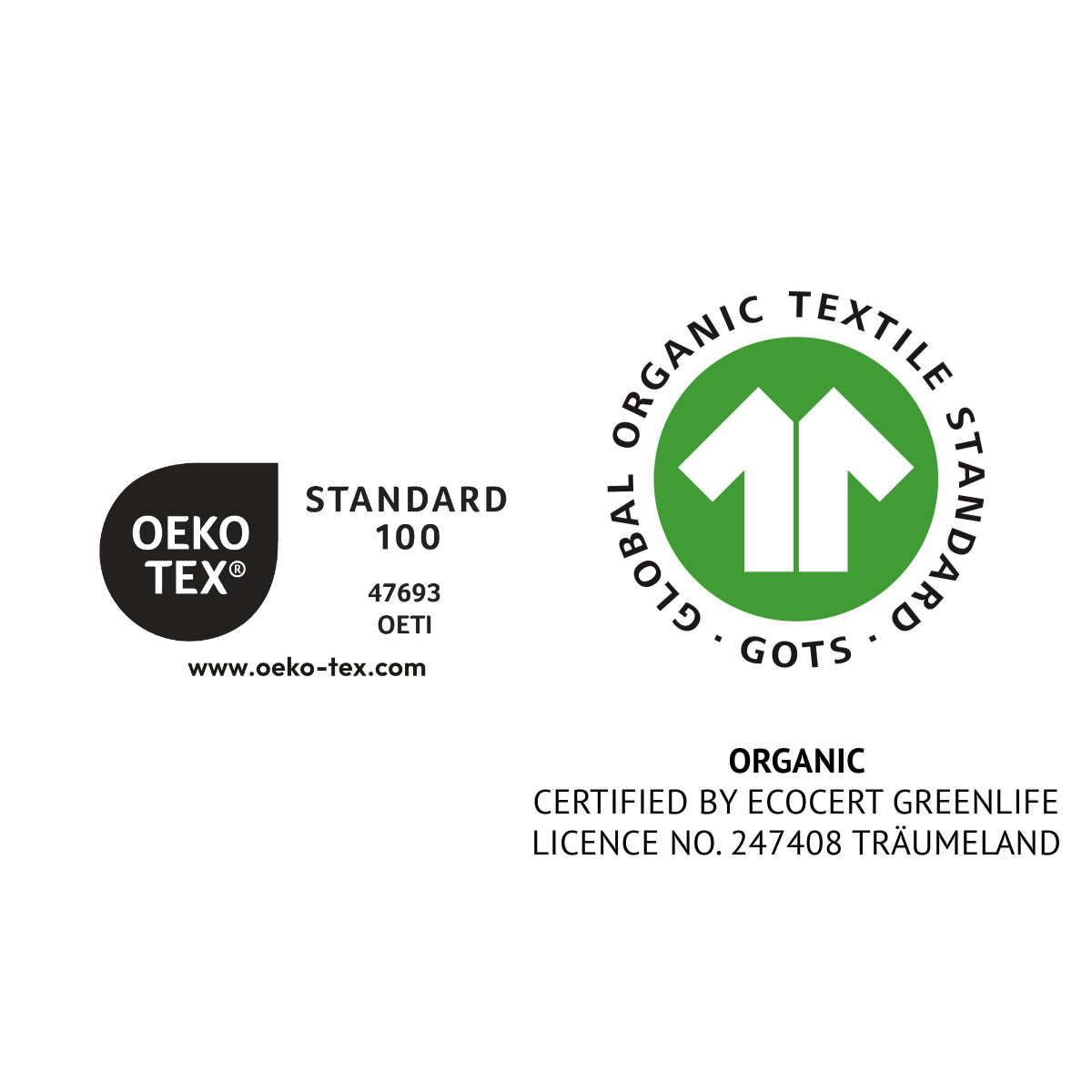 Träumeland LIEBMICH Slaapzak, GOTS Gecertificeerd, 1.0 TOG