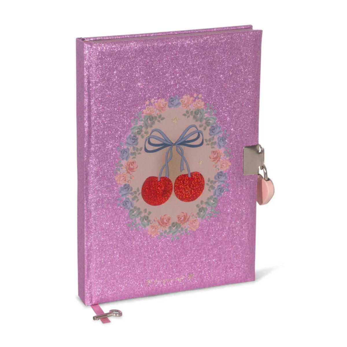 Konges Sløjd Mijn Kleine Dagboek Cherry Glitter