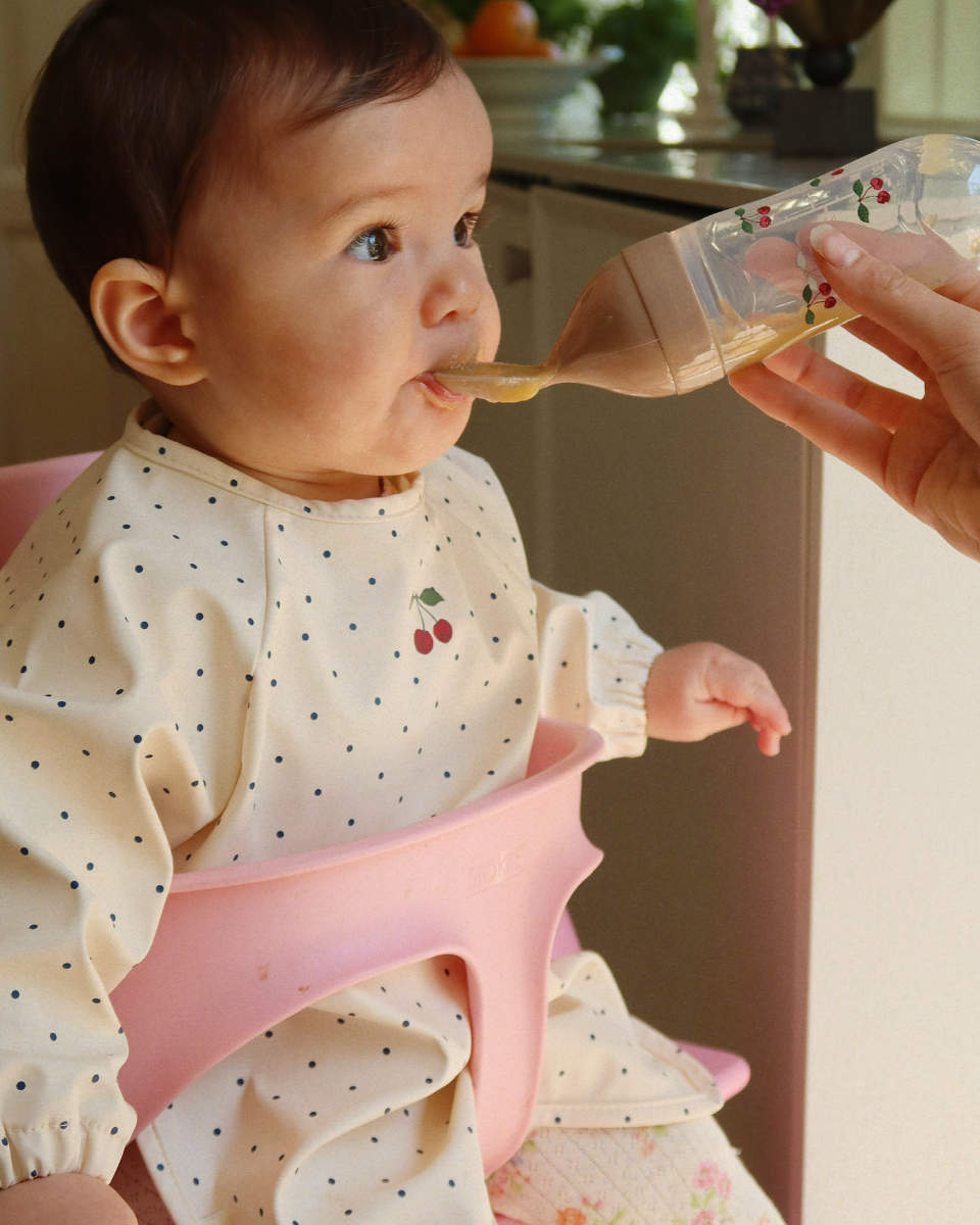 Konges Sløjd Baby Voedingsset met Knijpfles & Lepel
