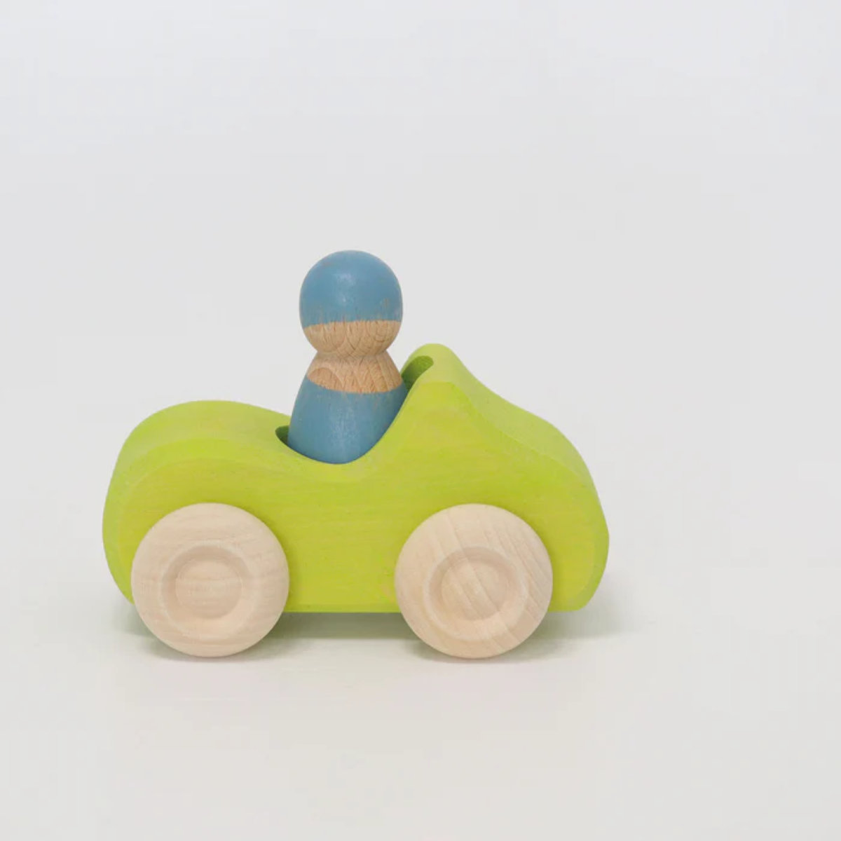 Grimm’s Houten Cabrio Auto met Figuren