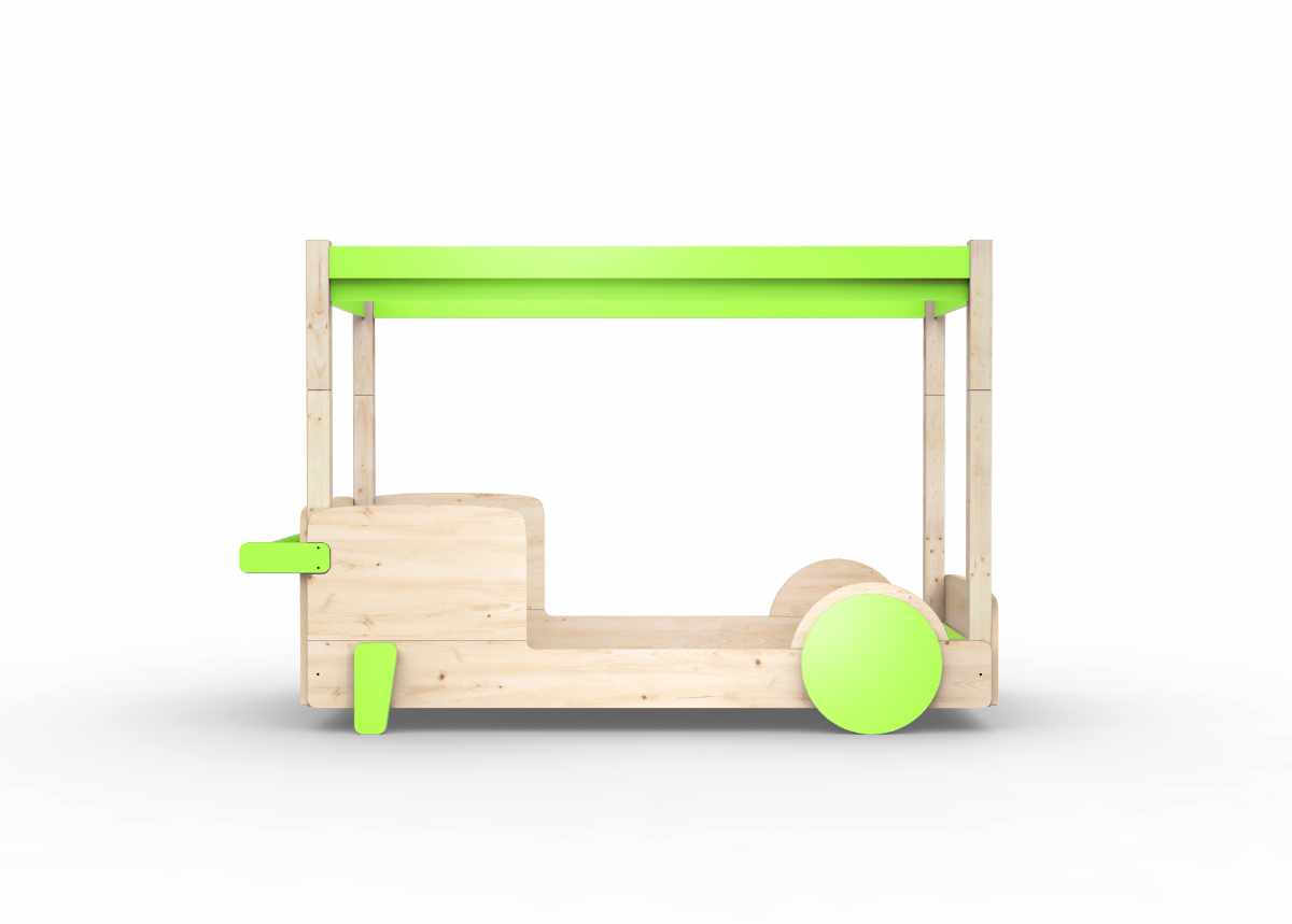 Mathy by Bols Discovery 1 autobed met dak 90x190cm