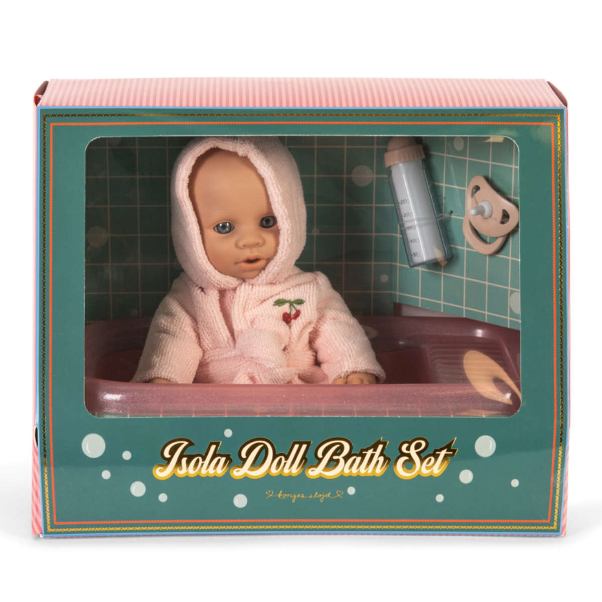 Konges Sløjd Isola Poppenbadset – met Babypop, Badje & Accessoires