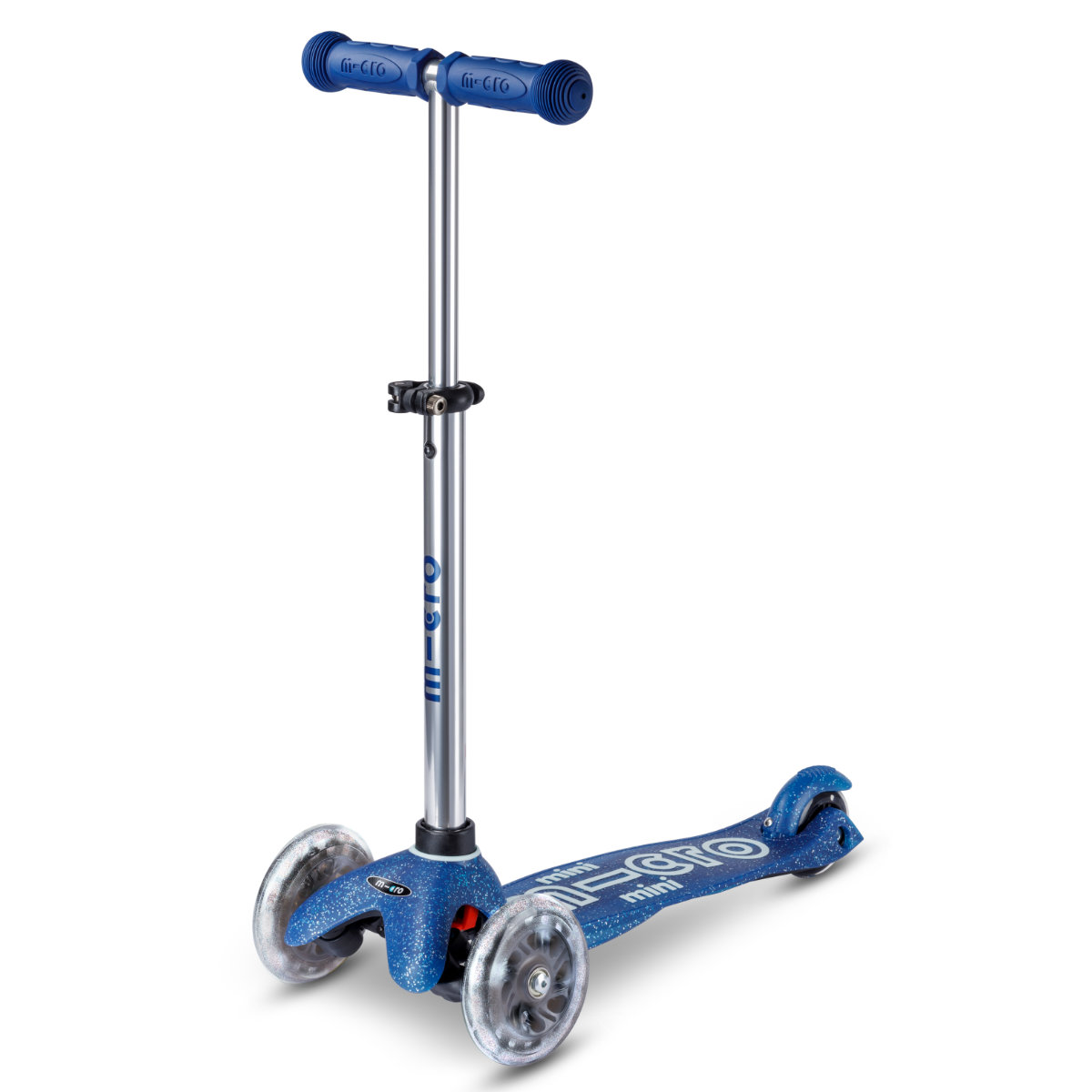 Mini Micro Deluxe GLITTER Step met LED Wielen