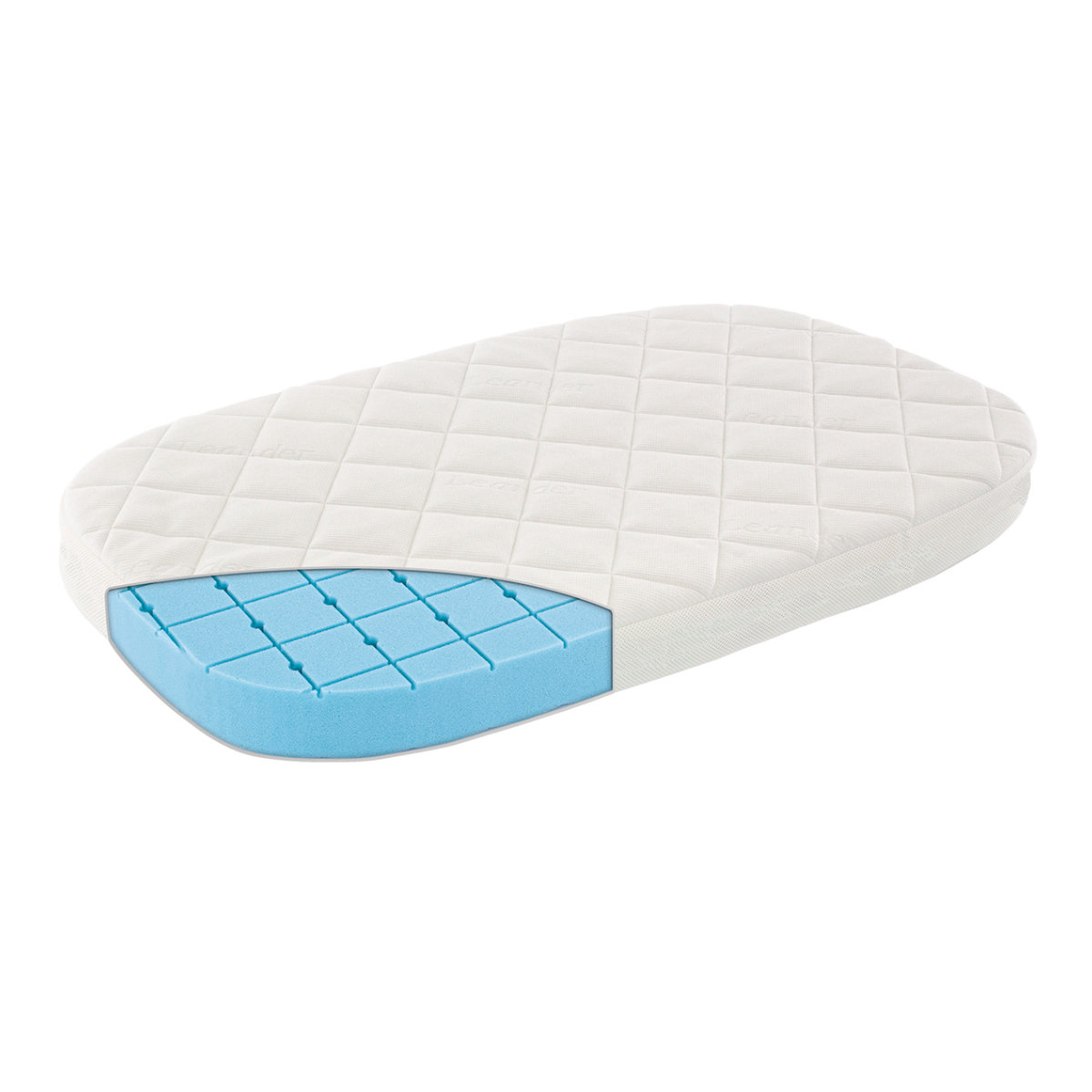 Leander matras ledikant Classic 66x116 cm