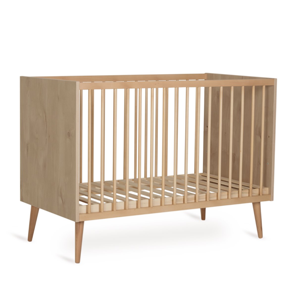 Quax Cocoon Babybett 60 x 120 cm Eiche