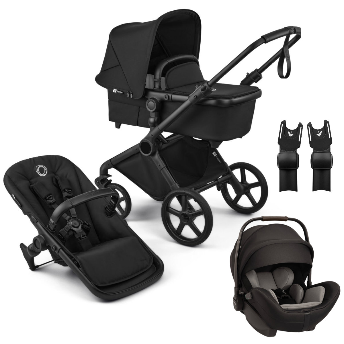 Bugaboo Cub Kinderwagen Set 3 in 1 incl. Nuna Arra Flex i-Size Autostoeltje