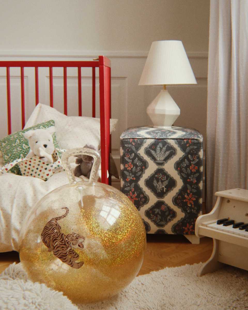 Konges Sløjd Glitter Skippybal 50 cm