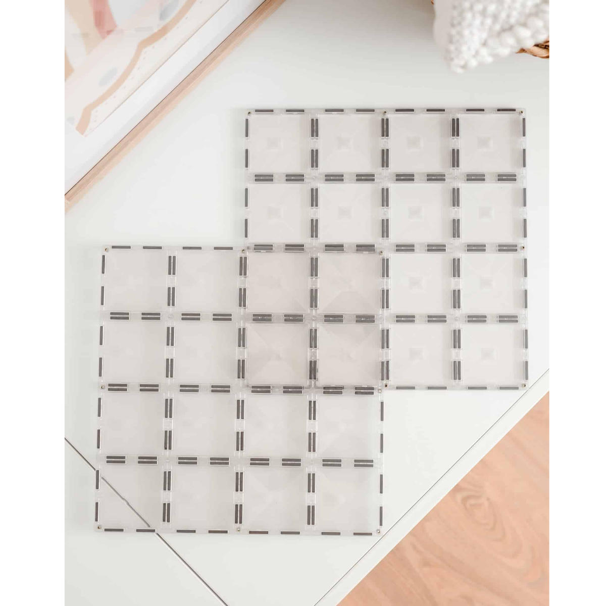 Connetix magnetische speelgoed basisplaten | 2 delen