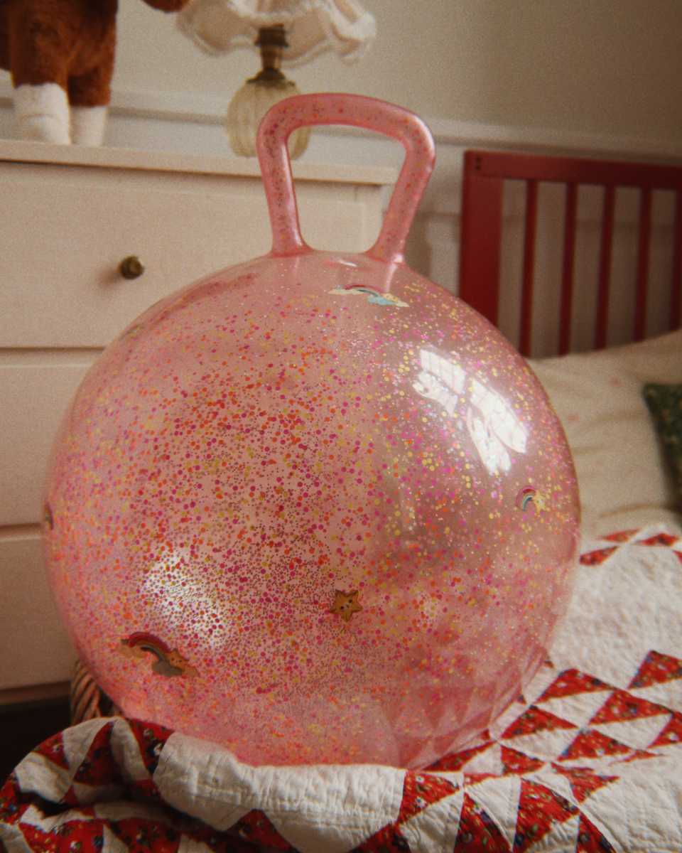 Konges Sløjd Glitter Skippybal 50 cm