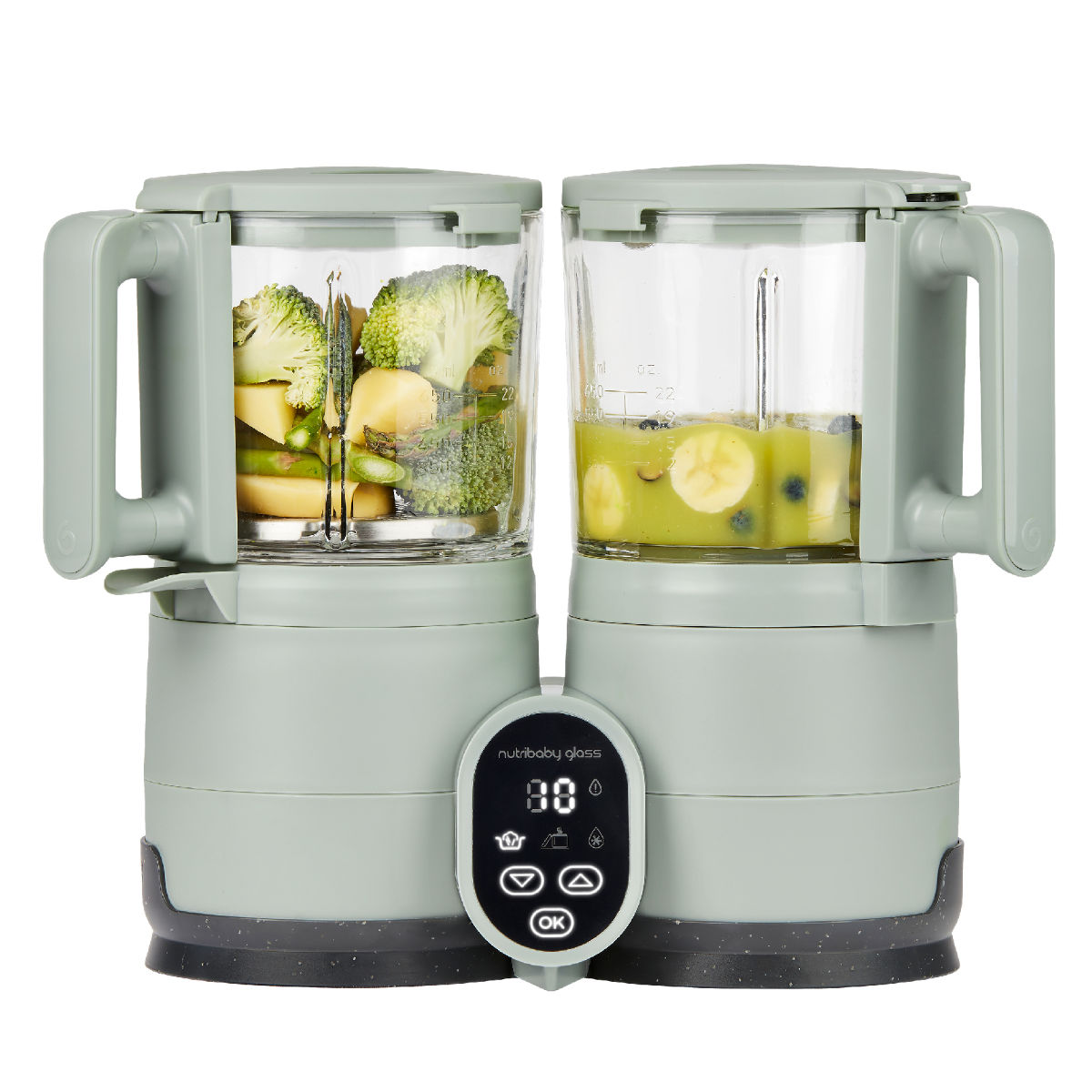 Babymoov Nutribaby Glass 4-in-1 Babyvoedingsbereider
