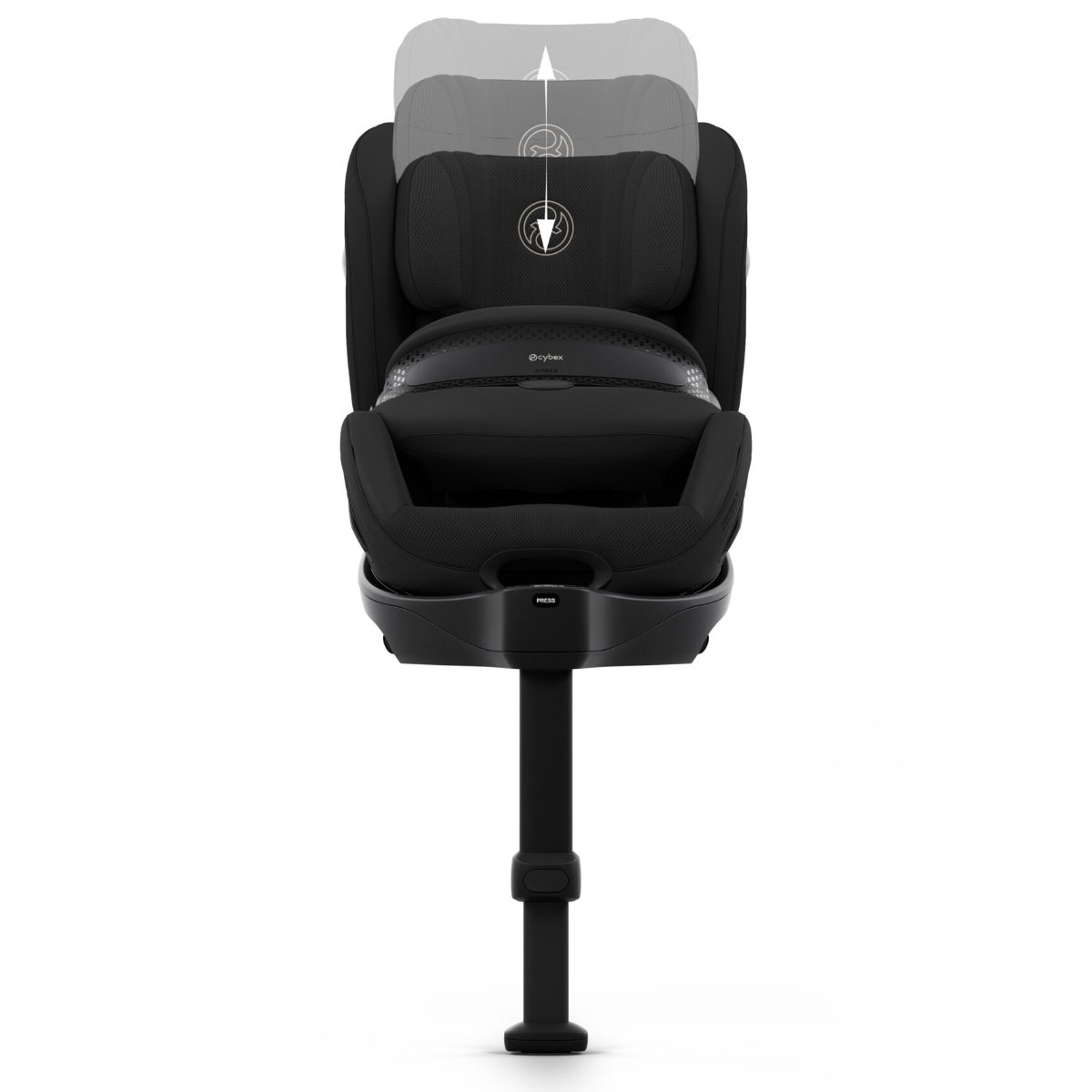 Cybex Anoris Si Airbag i-Size Kindersitz (15 Monate–7 Jahre) mit integrierter Basisstation