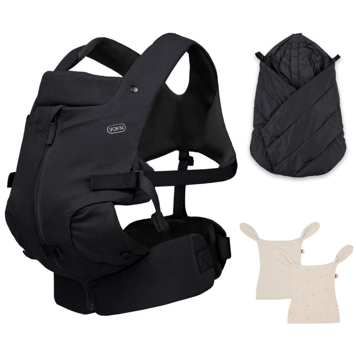 Voksi Huddle Zip-On Draagzak Set incl. Accessoires