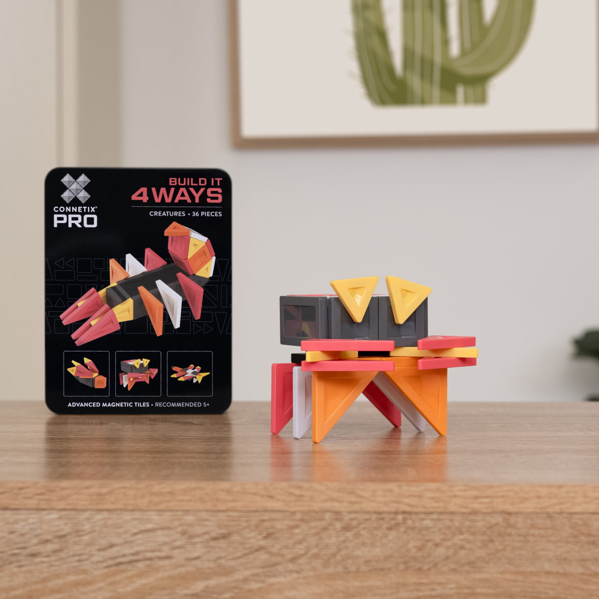 Connetix PRO Magnetische Tegels – Creatures Pack – 36-delig