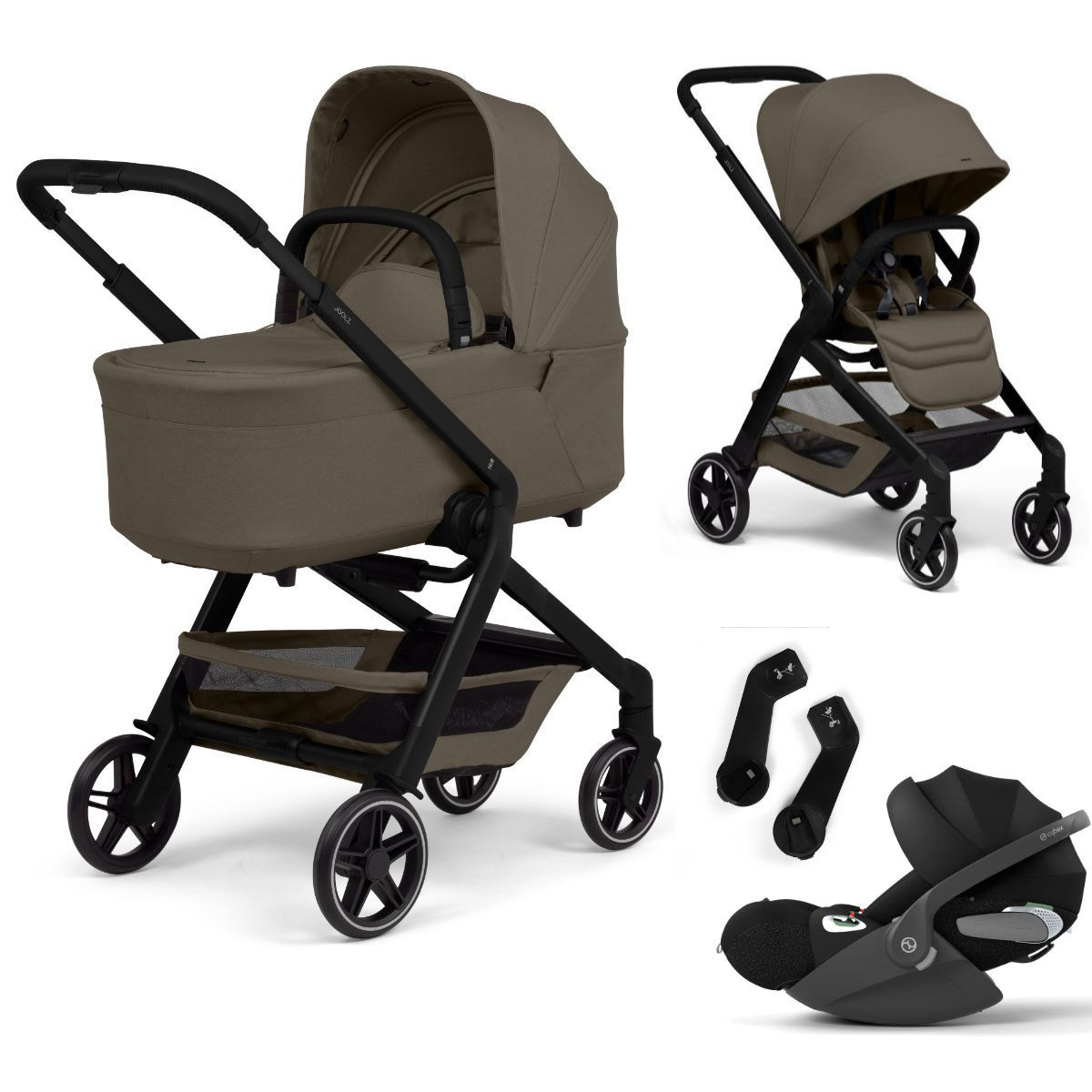 Joolz Hub2 Kinderwagenset 3 in 1 incl. Cybex Cloud T i-Size Autostoel