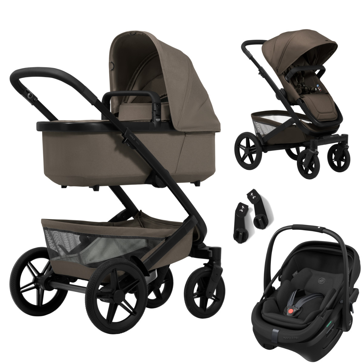 Joolz Geo5 Kinderwagen Set 3 in 1 Inclusief Maxi Cosi-Coral Slide Pro