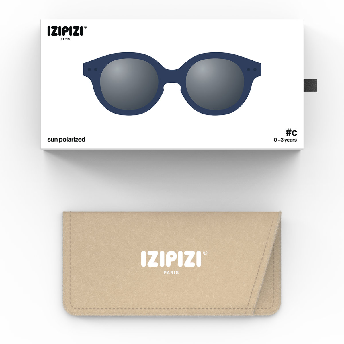 IZIPIZI Baby Zonnebril #C voor 0–3 Jaar