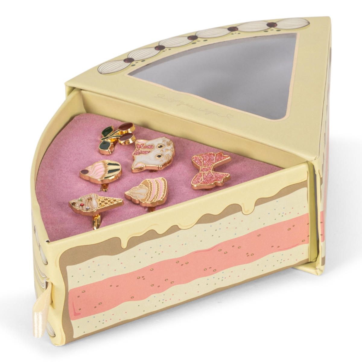 Konges Sløjd Kitty Sweets Kinder-Ringset – 6er-Pack