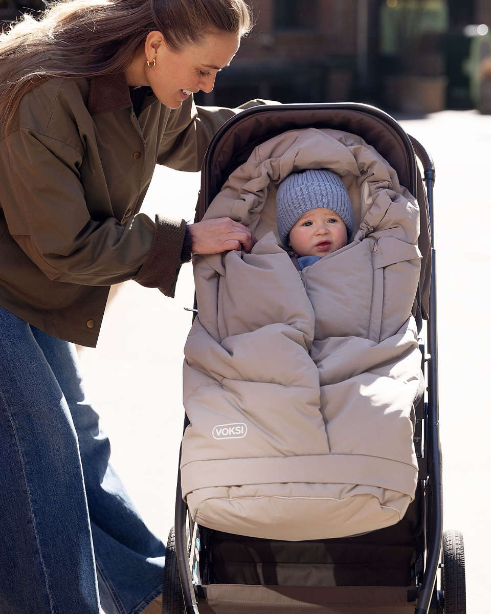 Voksi City voetenzak voor kinderwagen & fietskar (0–4 jaar)