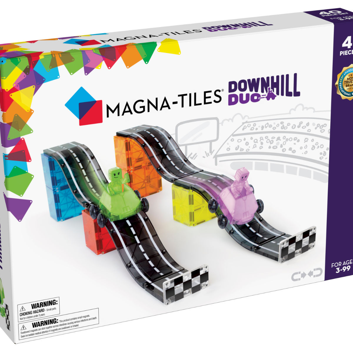 Magna-Tiles Downhill Duo - 40-delig