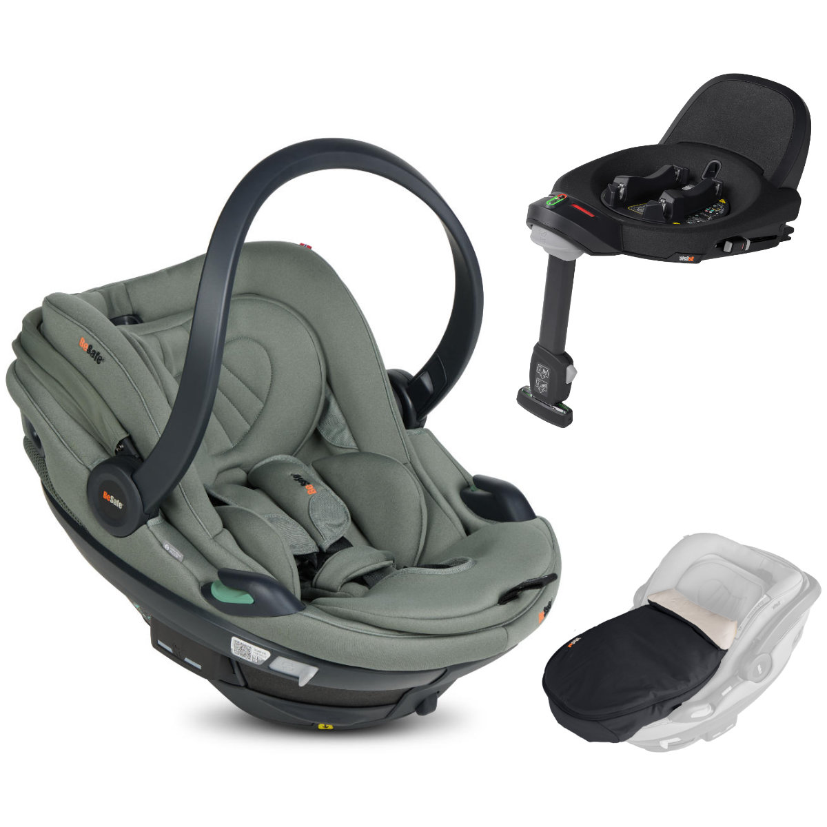 BeSafe Go Beyond² i-Size Autostoeltje incl. Beyond ISOFIX Base + Gratis Weather Cover