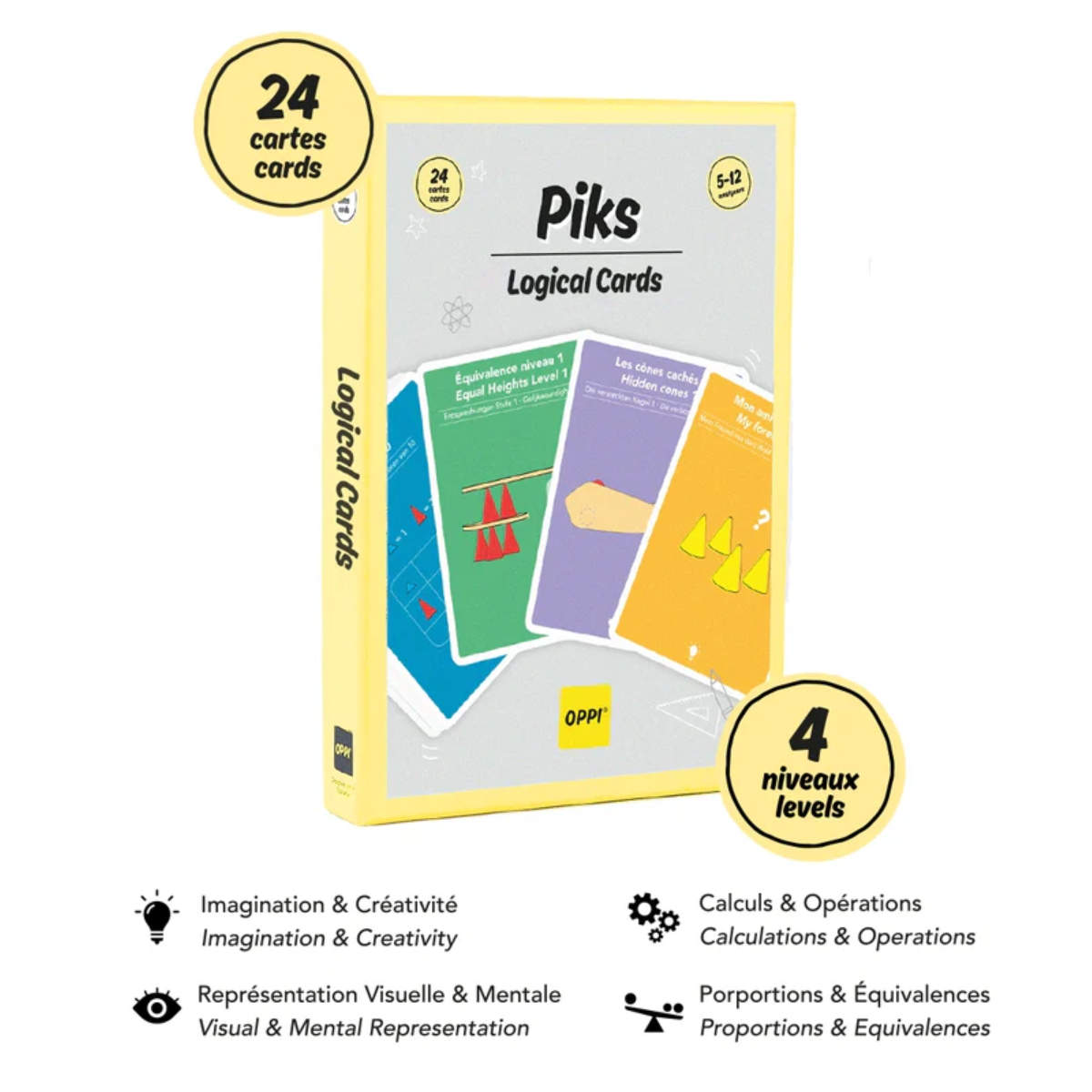 OPPI Piks Smart Kaarten - 24 Kaarten