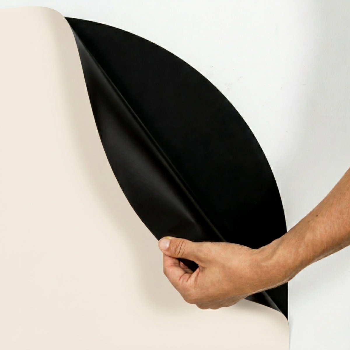 Ferflex magnetisch boogvormig bord 100 x 58 cm