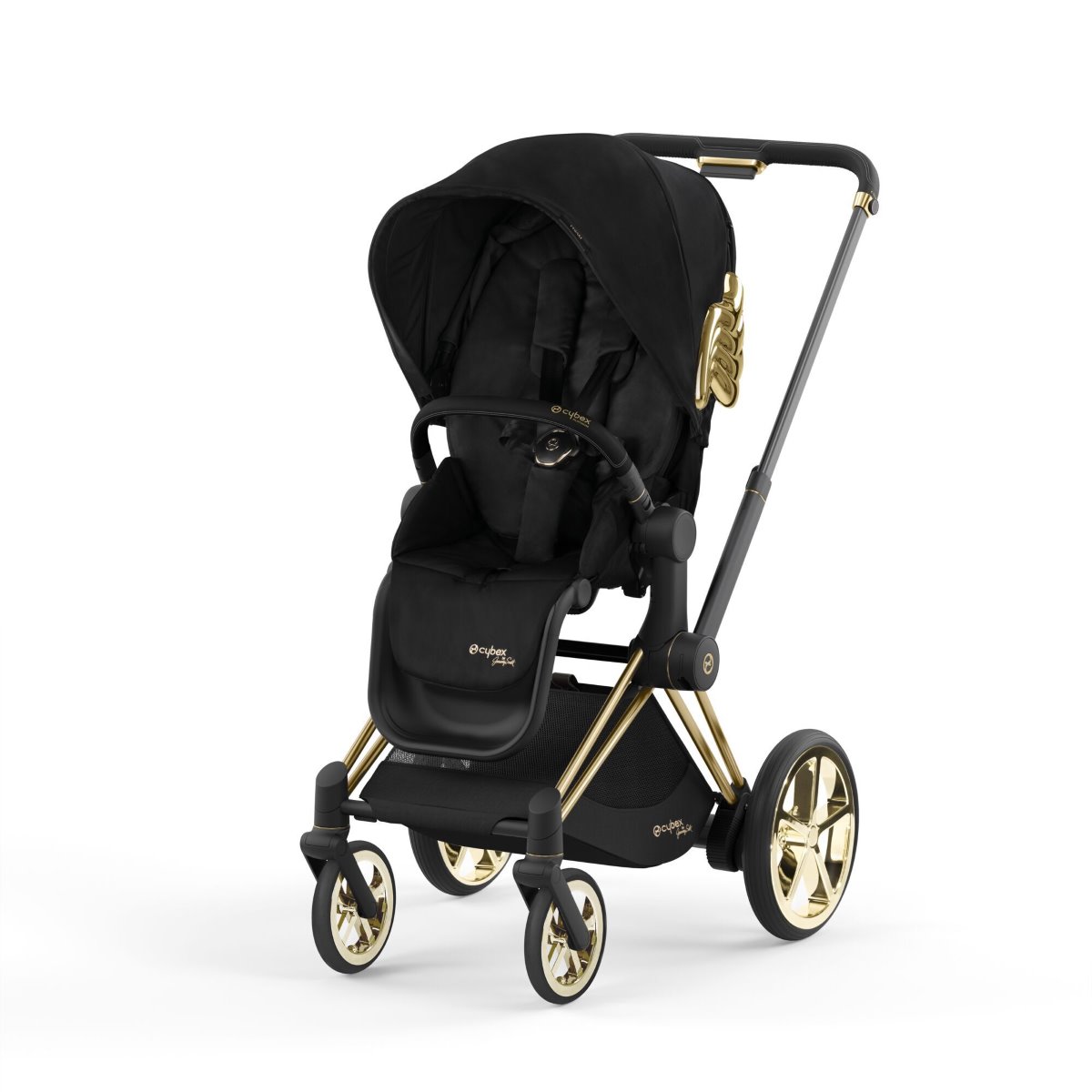 Cybex e-Priam Kinderwagen Wings by Jeremy Scott