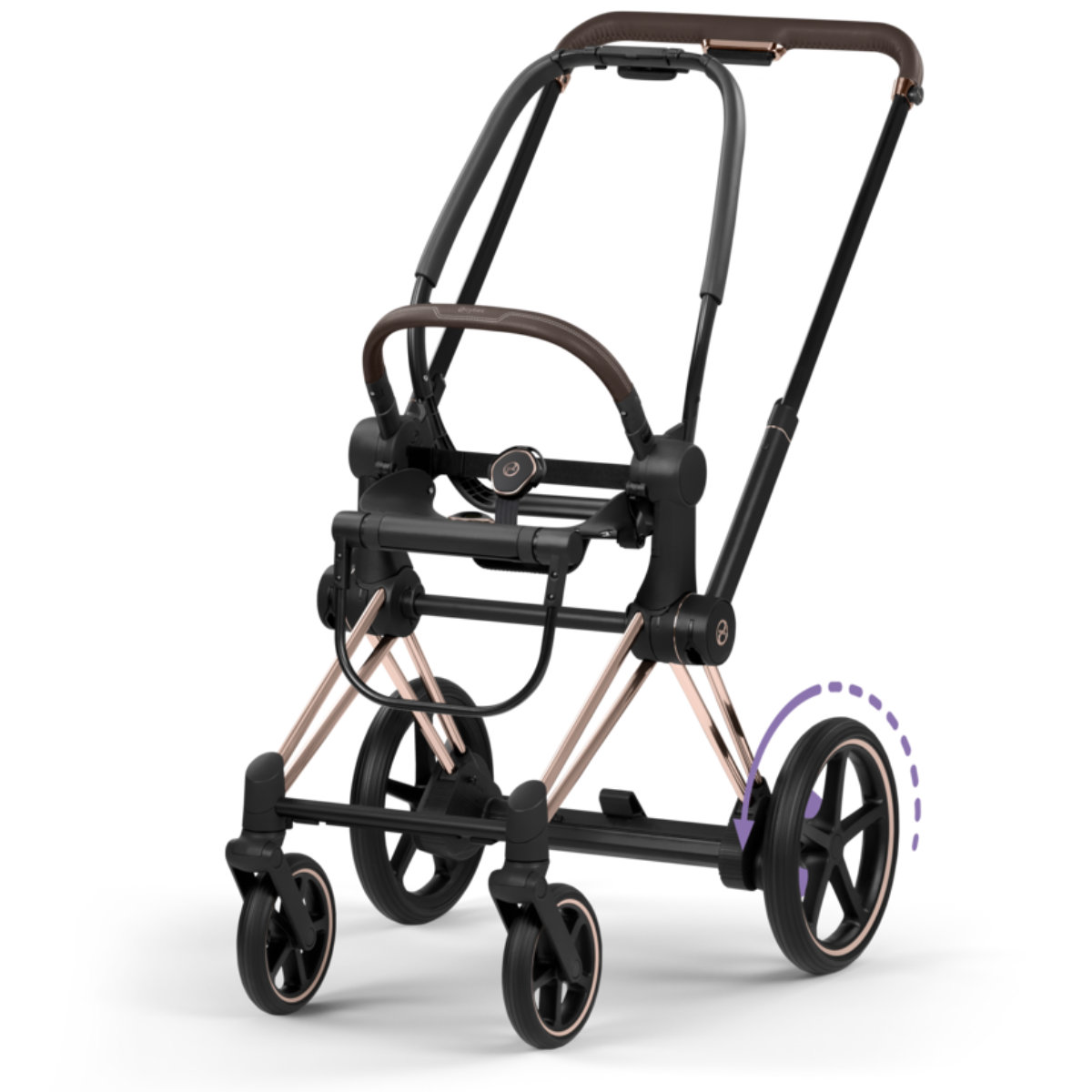 Cybex E-Priam 5 Frame incl. Zit Hardpart
