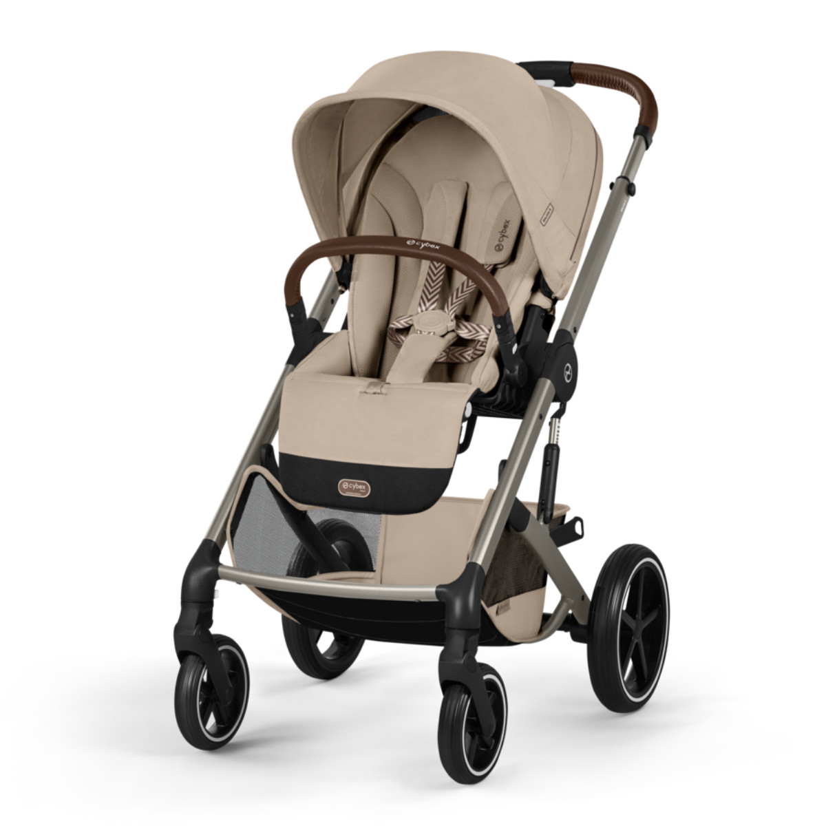 Cybex Balios S Lux 2-in-1 Kinderwagen met Opvouwbare Reiswieg