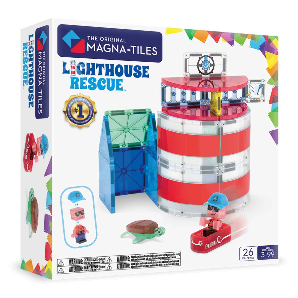 Magna-Tiles Lighthouse Rescue - 26 delen