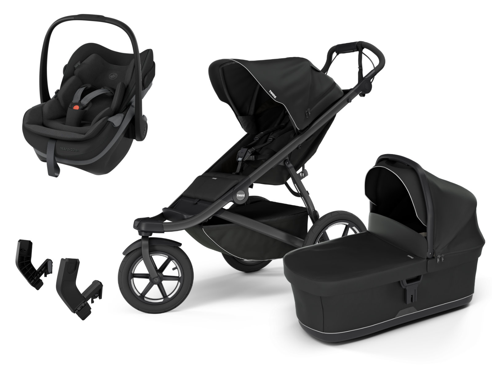 Thule Urban Glide 3 Kinderwagen Set 3-in-1 incl. Maxi Cosi Pebble Slide Pro