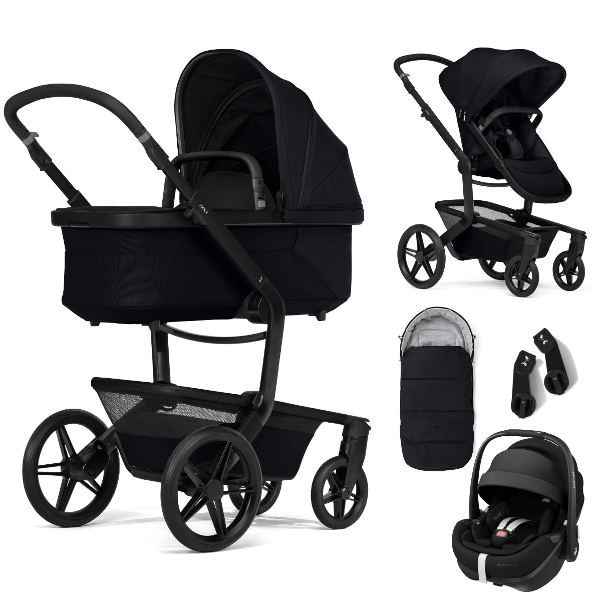 Joolz Day5 Kinderwagen Set 3 in 1 Inclusief Maxi Cosi Pebble 360 Pro 2 I-Size