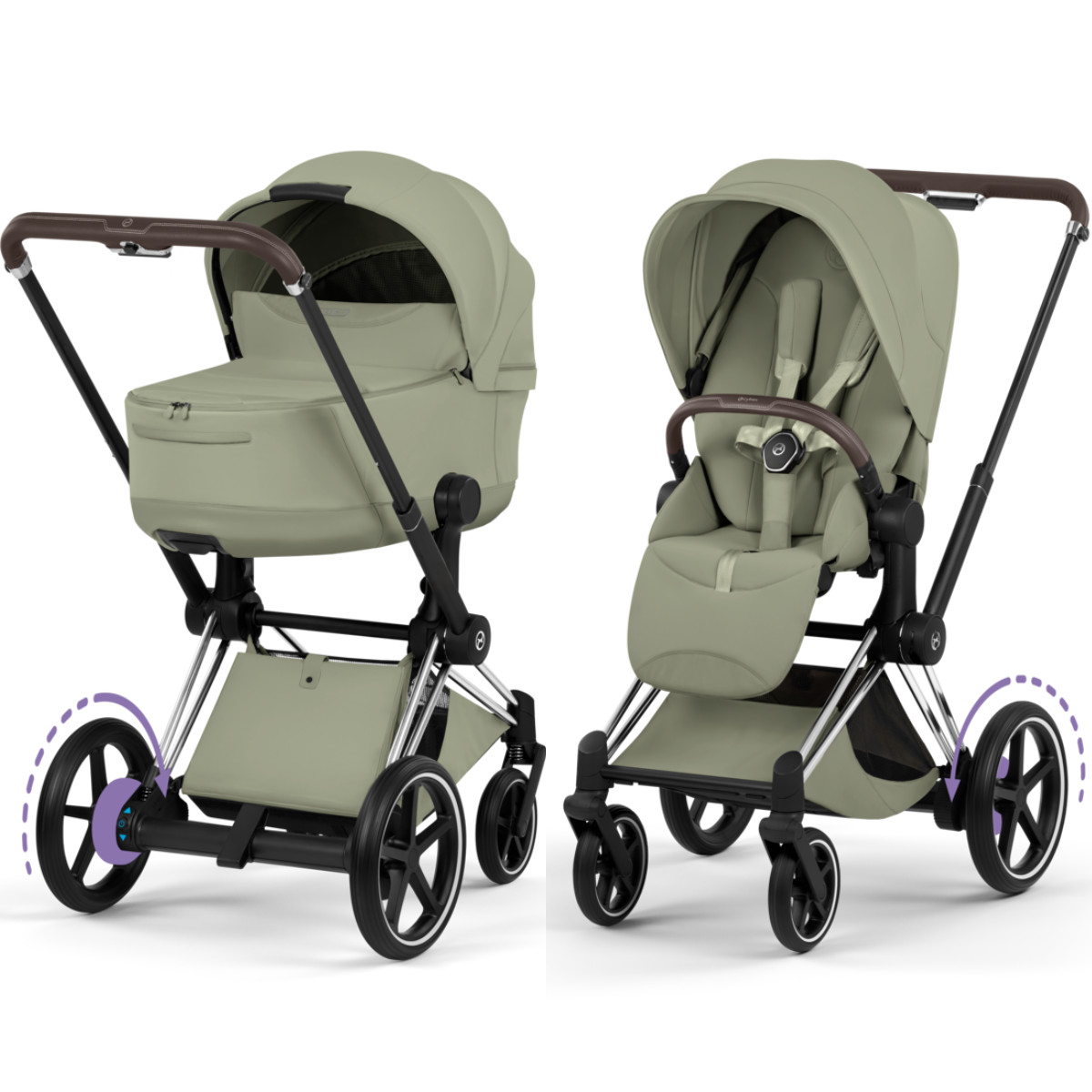 Cybex e-Priam 5 Style Combi Kinderwagen