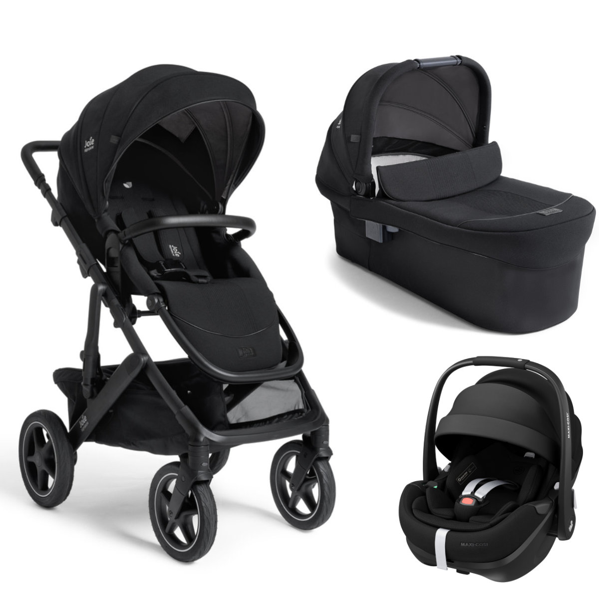Joie Signature Vinca Kinderwagen Set 3 in 1 incl. Maxi Cosi Pebble 360 Pro2