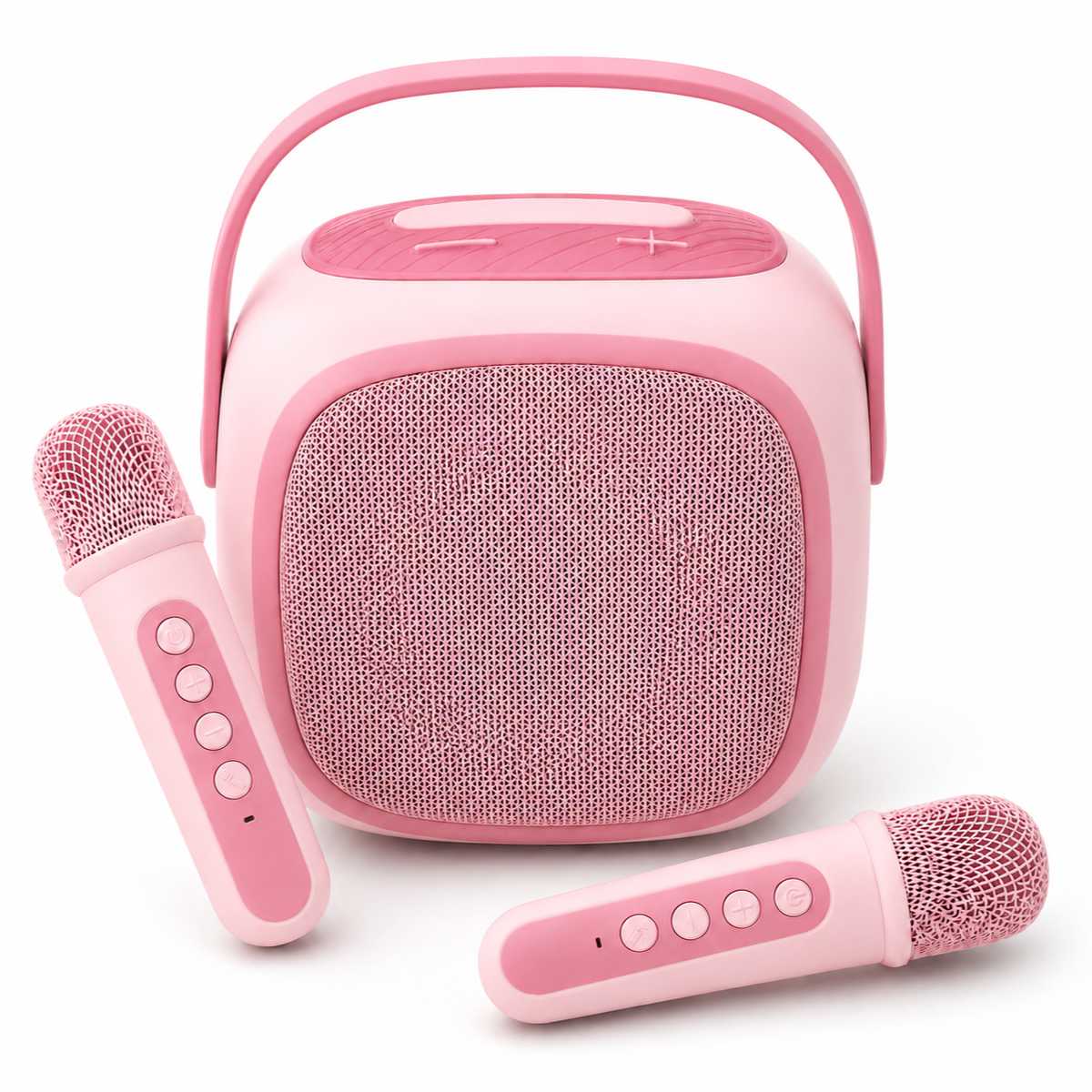 Lalarma Mega Sound Bluetooth Karaokebox – met Licht & 2 Microfoons