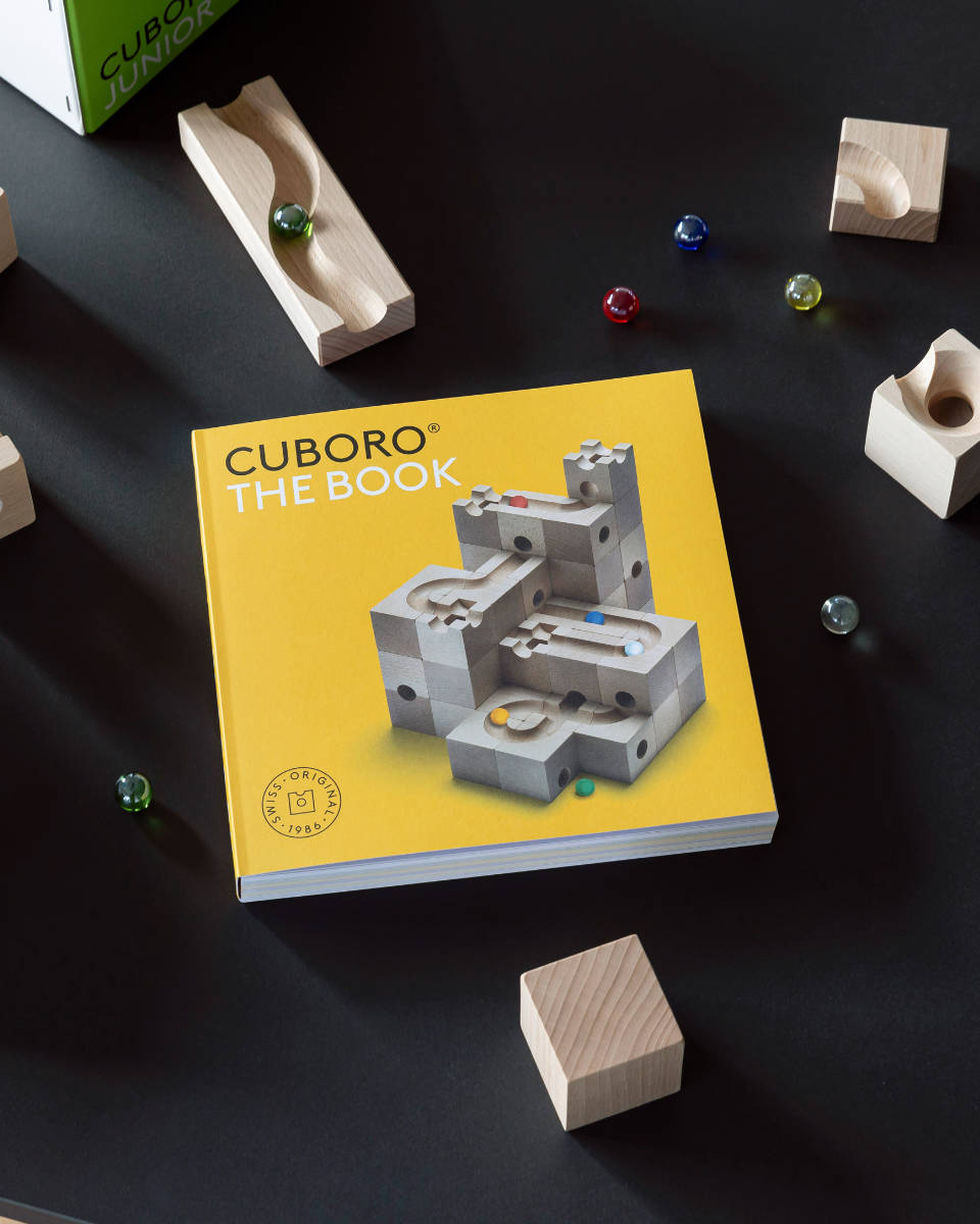CUBORO Het Boek – Ideeën- & Instructieboek voor Knikkerbanen
