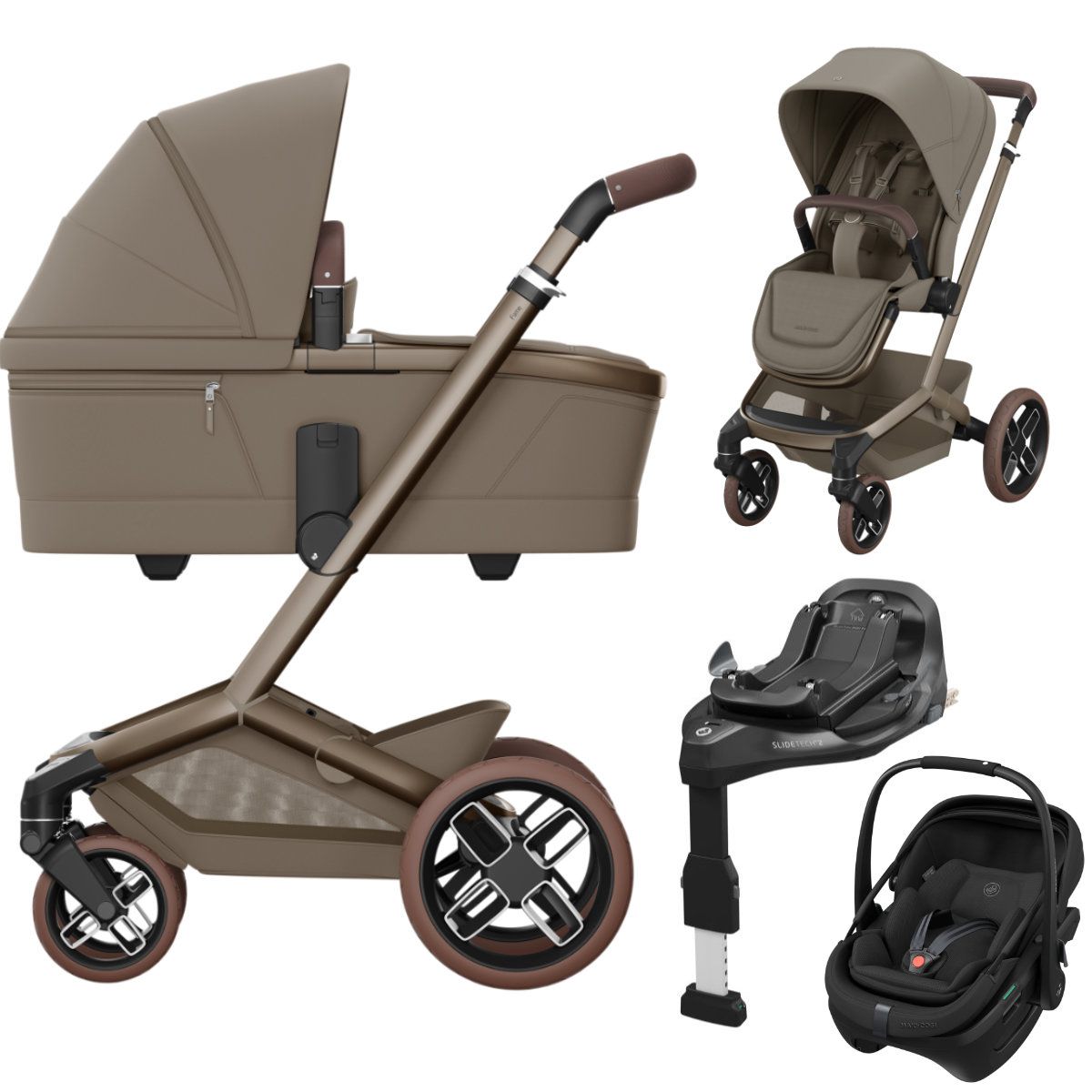 Kinderwagenset met Maxi-Cosi Coral Slide Pro