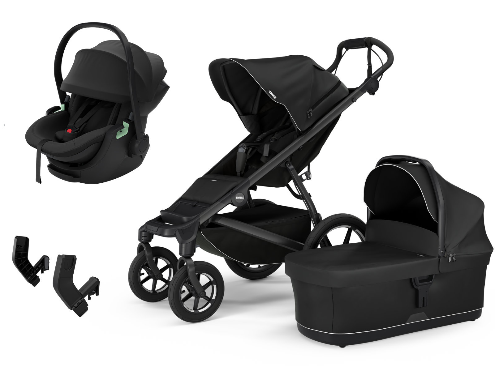 Thule Urban Glide 4-wheel Kinderwagen Set 3-in-1 incl. Maple i-Size Autostoeltje