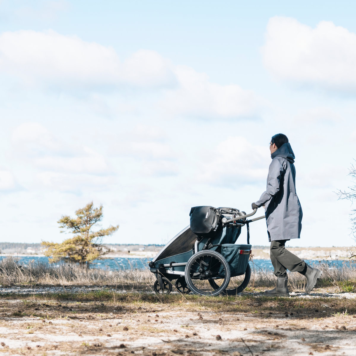 Thule Chariot 2 Fietstasadapter voor Fietskar – 2-delig