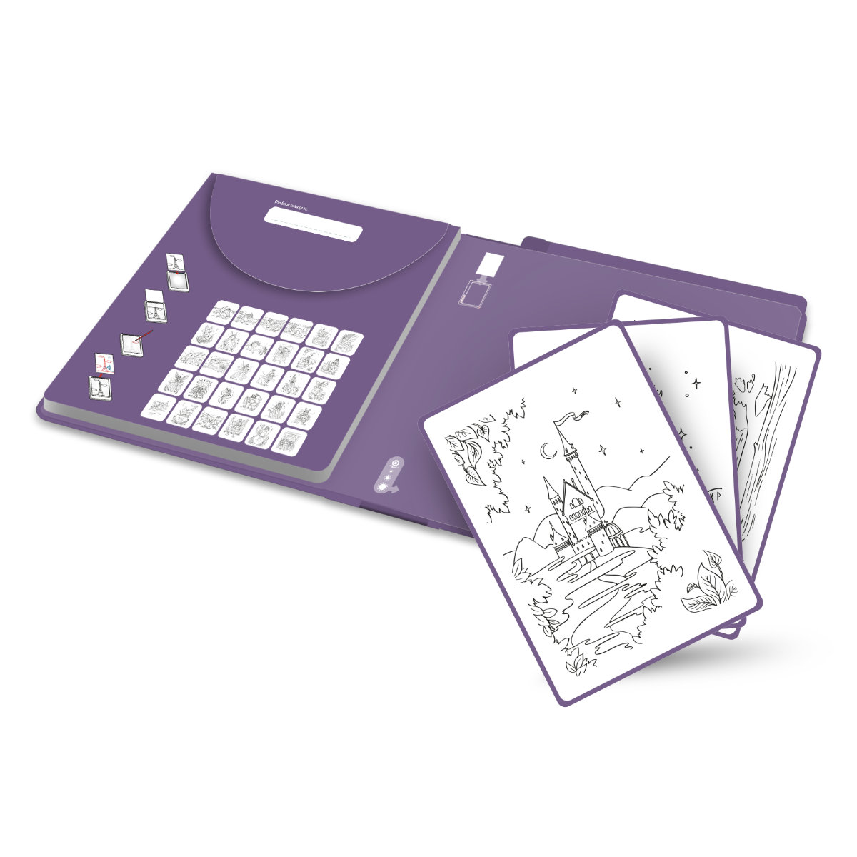 Kidywolf Navulset voor Kidydraw Pad