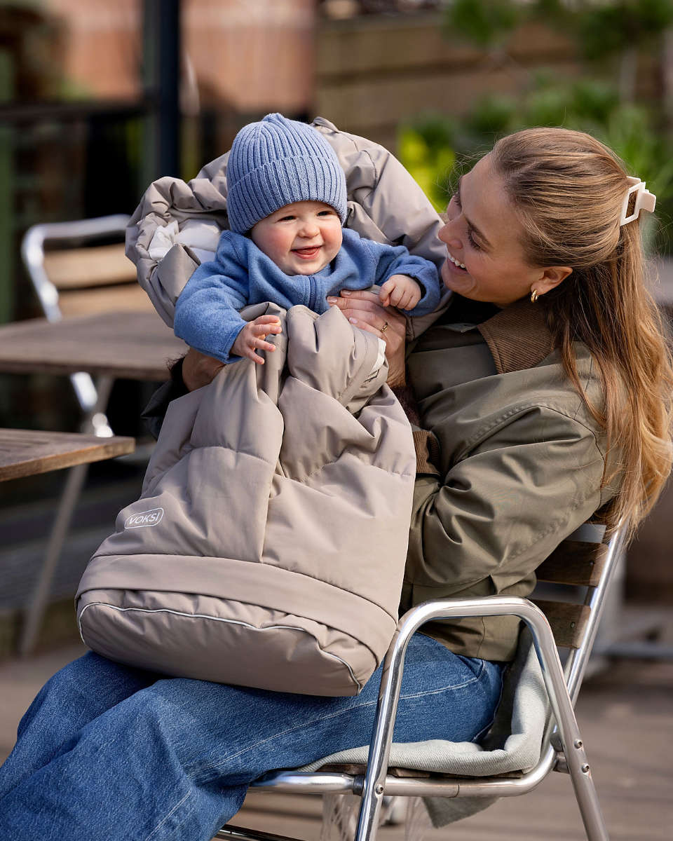 Voksi City voetenzak voor kinderwagen & fietskar (0–4 jaar)