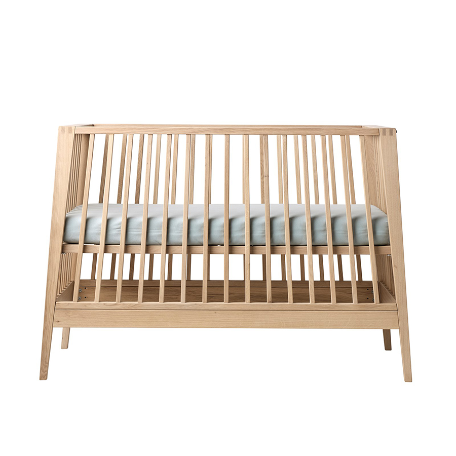 Leander Linea Babybett oh Matratze