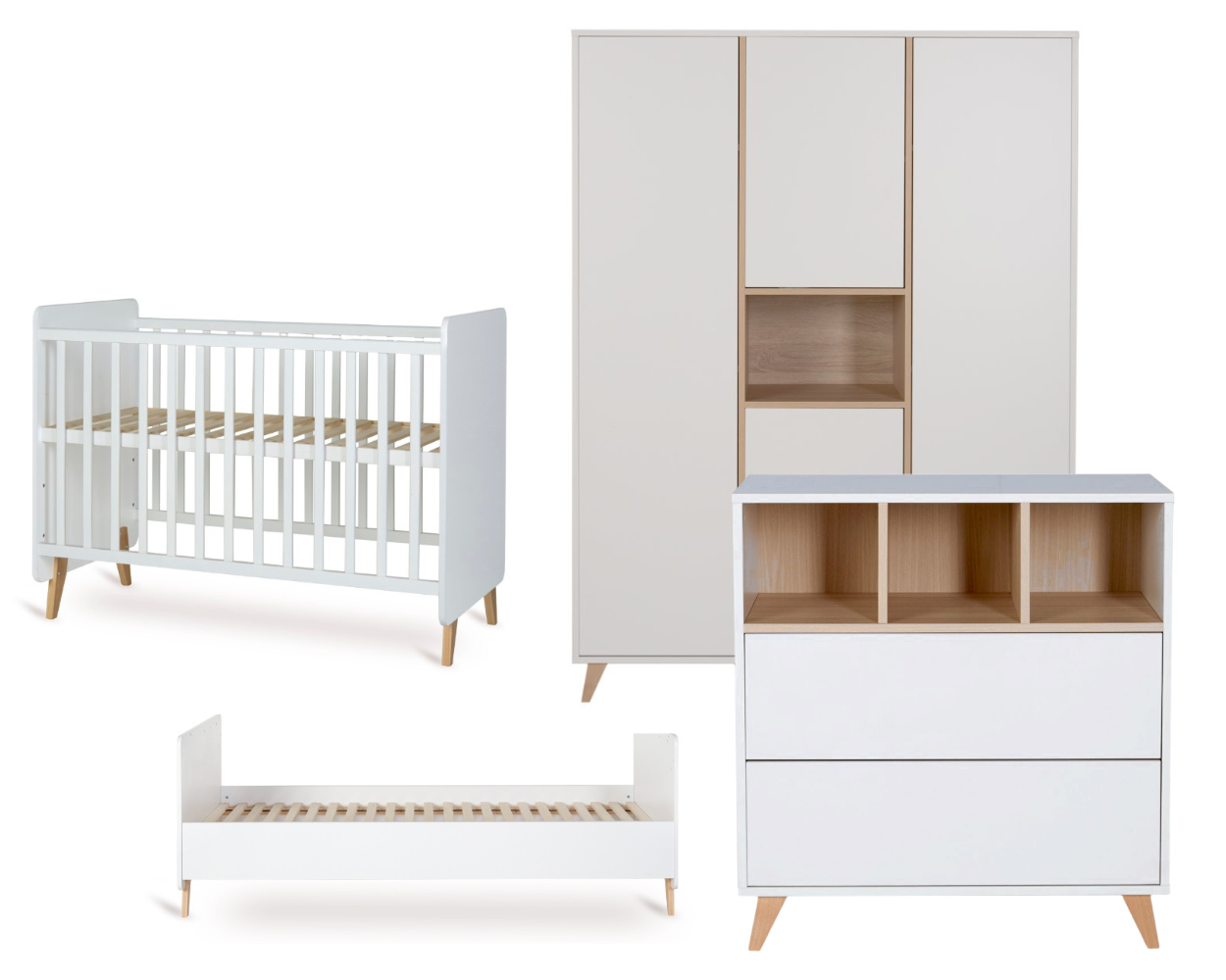 Quax Loft Babykamer/Jeugdkamer Wit