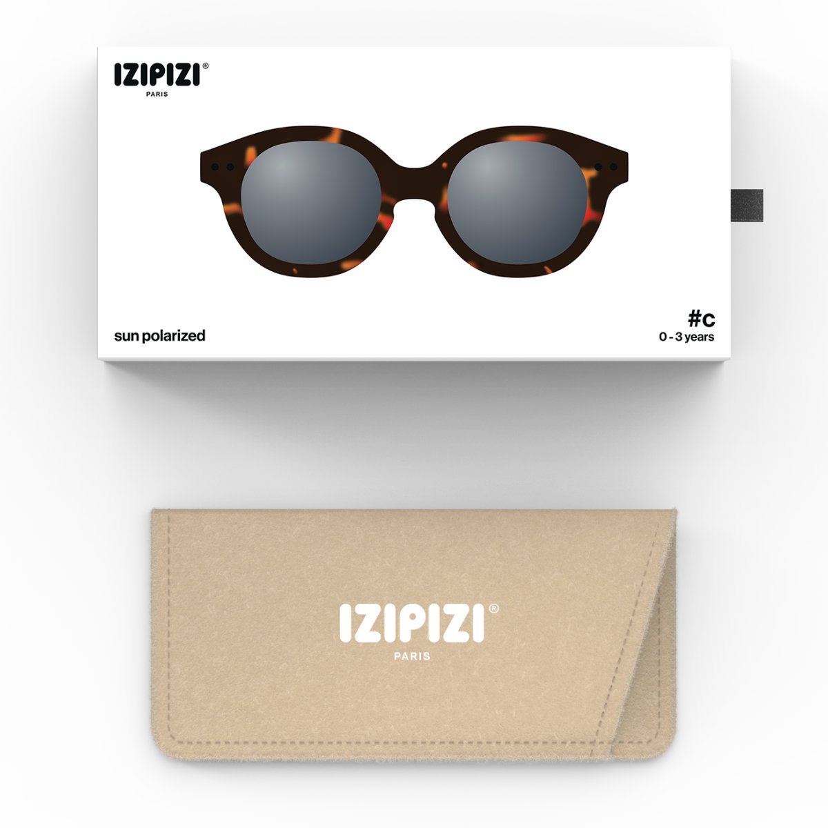 IZIPIZI Baby Zonnebril #C voor 0–3 Jaar