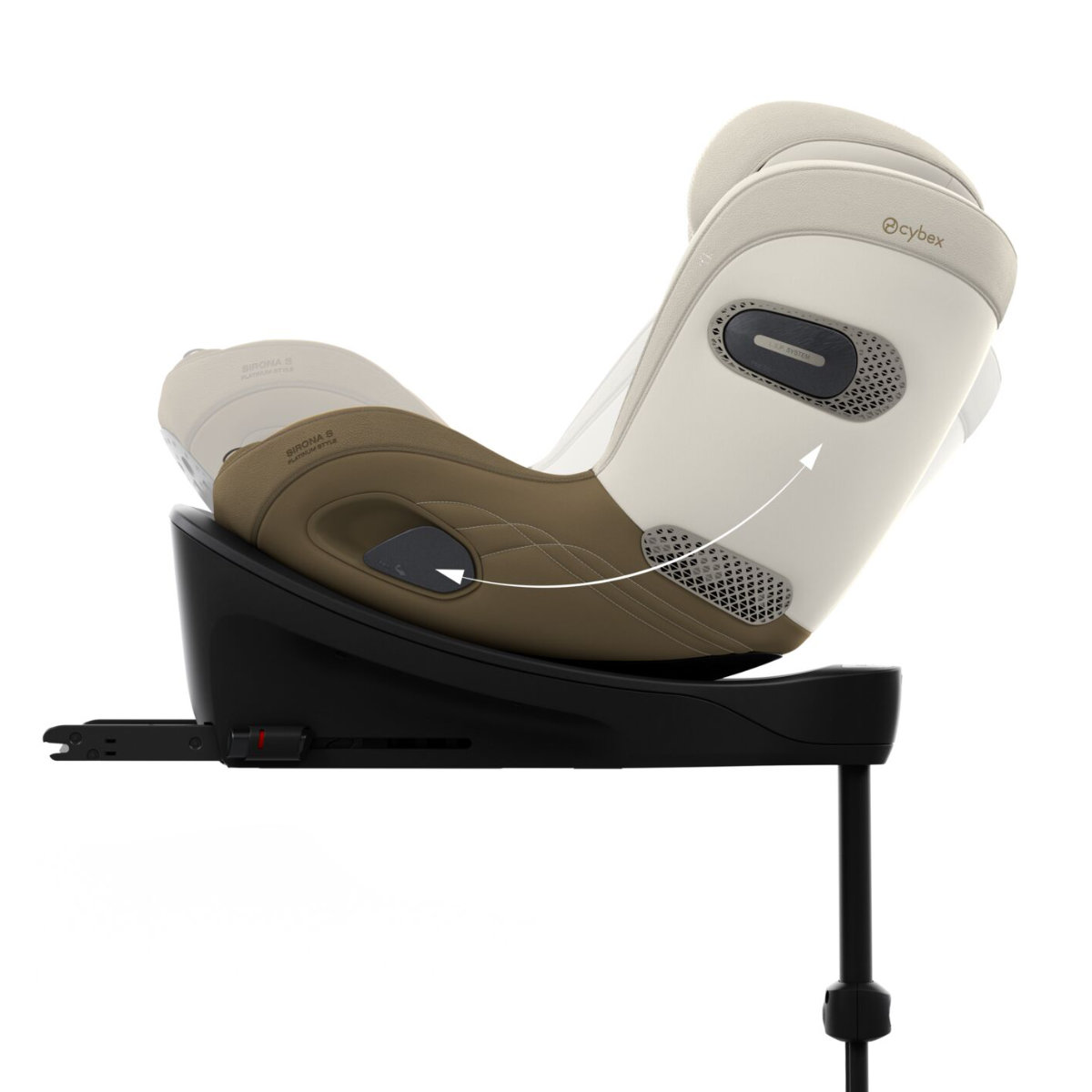 Cybex Sirona Si i-Size Autostoel (3 Maanden–4,5 Jaar) met geïntegreerde basis