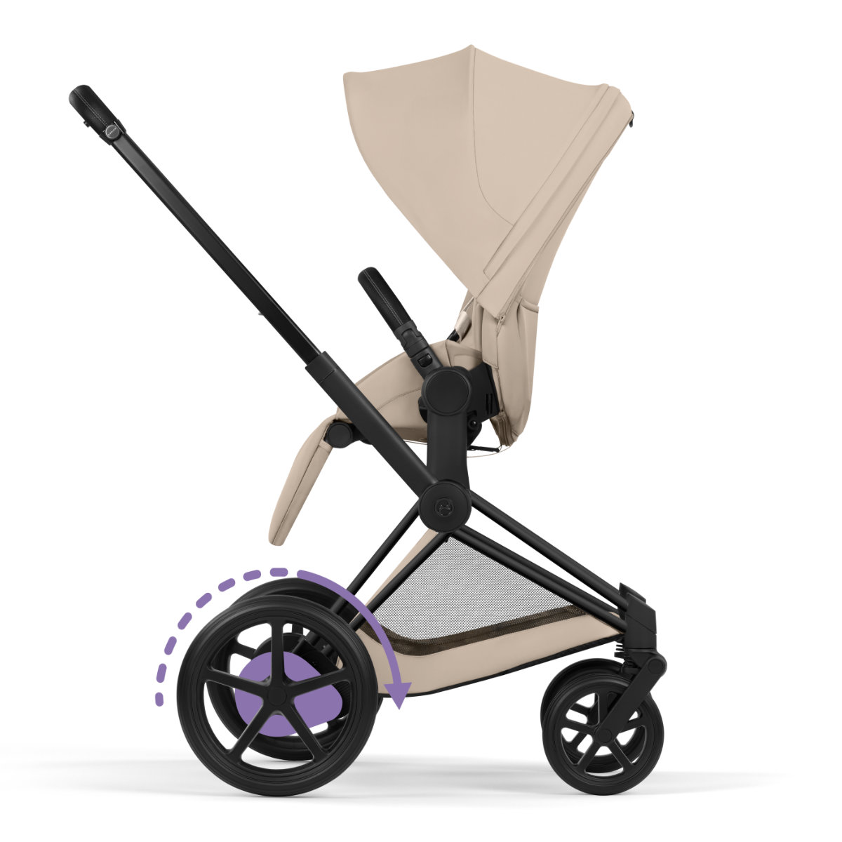 Cybex e-Priam 5 Comfort Kinderwagen Set 3 in 1 incl. Cloud T i-Size